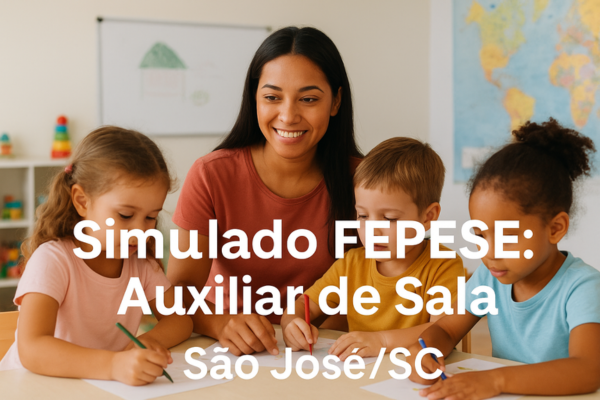 Simulado FEPESE: Auxiliar de Sala - São José/SC
