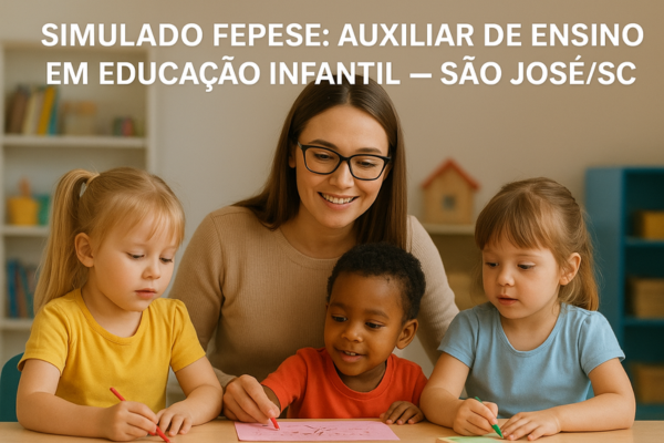 Simulado FEPESE: Auxiliar de Ensino em Educação Infantil – São José/SC