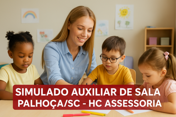Simulado Auxiliar de Sala: Palhoça/SC - HC Assessoria