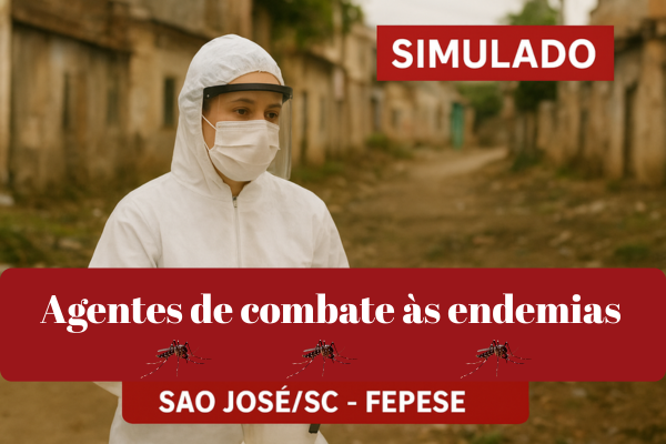 Simulado Agente de Combate às Endemias: São José/SC - FEPESE