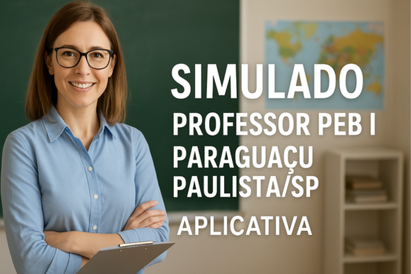 Simulado Professor PEB I: Paraguaçu Paulista/ SP - APLICATIVA