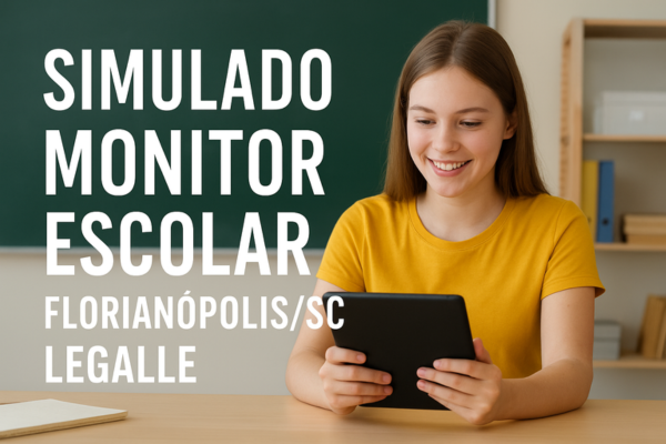 Simulado Monitor Escolar: Florianópolis/SC - Legalle