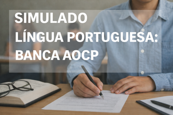Simulado Língua Portuguesa: Banca AOCP