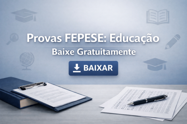 Provas Educação FEPESE