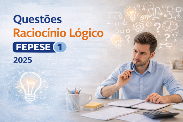 Questões Raciocínio Lógico FEPESE 1