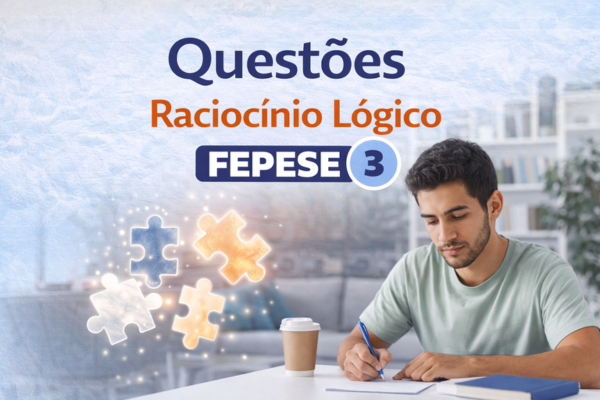 Questões Raciocínio Lógico FEPESE 3