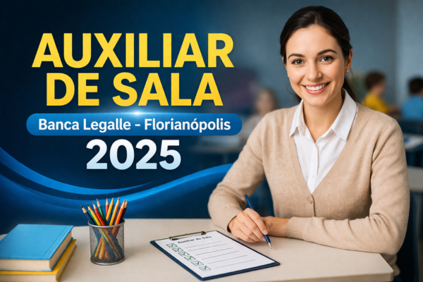 AUXILIAR DE SALA - Banca Legalle - Florianópolis 2025