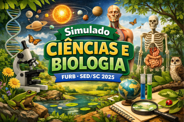 Simulado Ciências e Biologia - FURB - SED/SC 2025