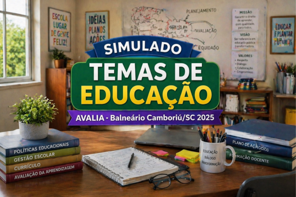 Simulado Temas de Educação – AVALIA - Balneário Camboriú/SC 2025
