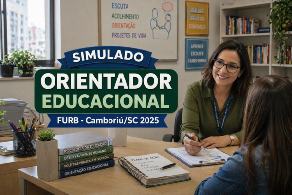 Simulado Orientador Educacional – FURB – Camboriú/SC 2025