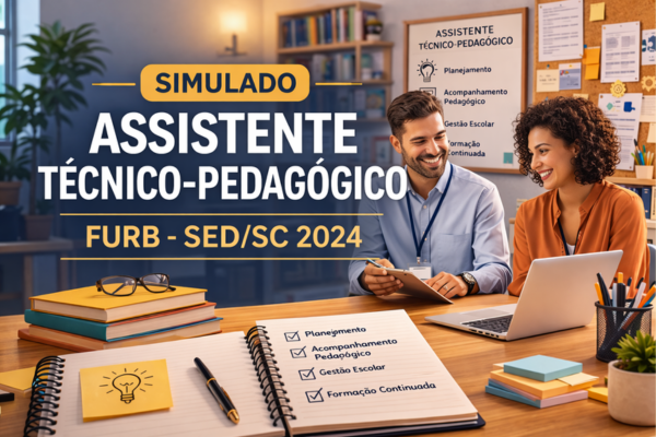 Simulado Assistente Técnico-Pedagógico - SED/SC 2024