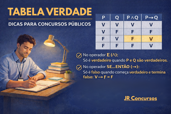 Tabela Verdade - Dicas para Concursos Públicos