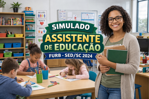 Simulado Assistente de Educação – FURB – SED/SC 2024