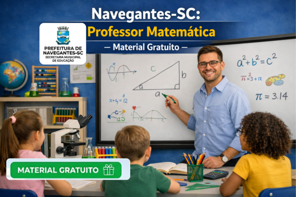 Navegantes-SC: Professor Matemática - Material Gratuito