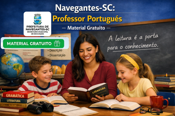 Navegantes-SC: Professor Português - Material Gratuito