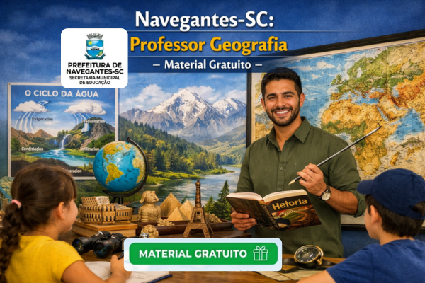 Navegantes-SC: Professor Geografia - Material Gratuito