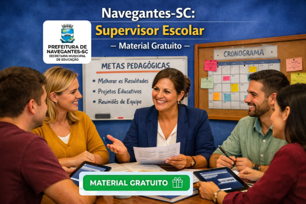 Navegantes-SC: Supervisor Escolar - Material Gratuito