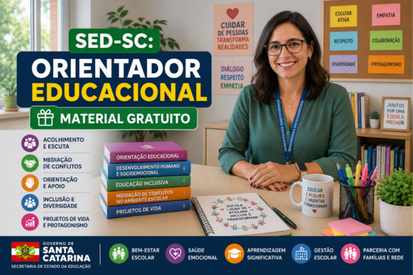 SED-SC: Orientador Educacional - Material Gratuito
