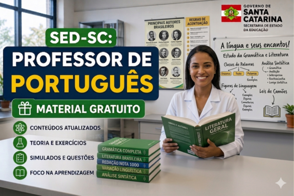 SED-SC: Professor de Português - Material Gratuito