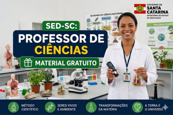 SED-SC: Professor Ciências - Material Gratuito