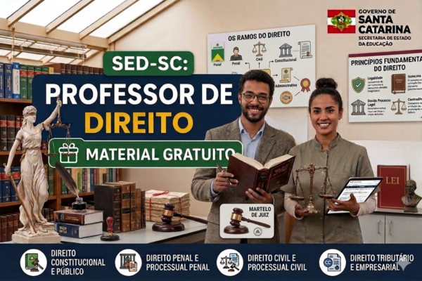 SED-SC: Professor de Direito - Material Gratuito