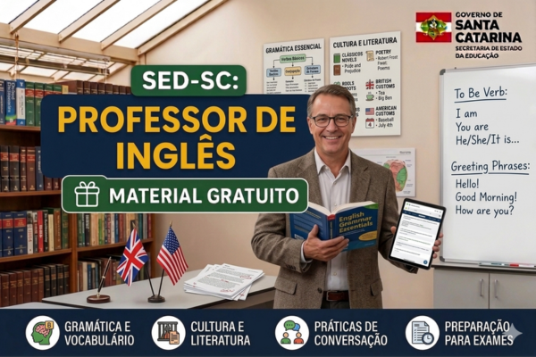 SED-SC: Professor de Inglês - Material Gratuito