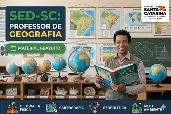 SED-SC: Professor Geografia - Material Gratuito