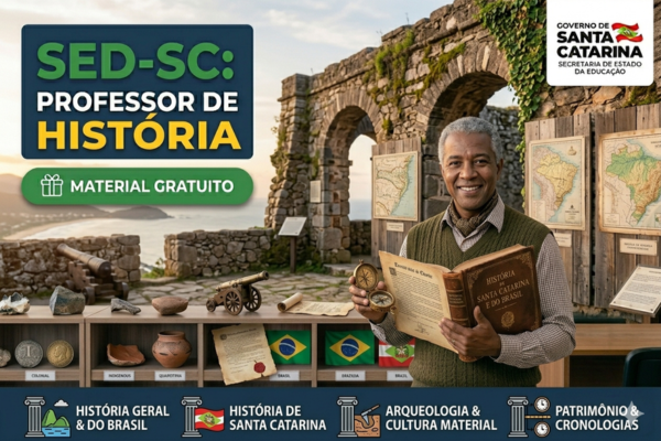 SED-SC: Professor História - Material Gratuito