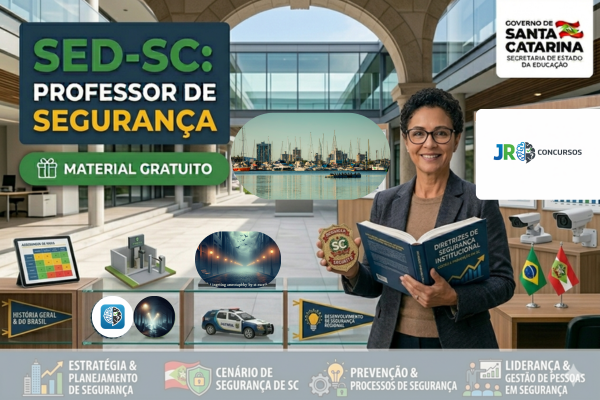 SED-SC: Professor de Segurança - Material Gratuito