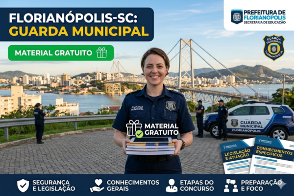 Florianópolis-SC: Guarda Municipal - Material Gratuito
