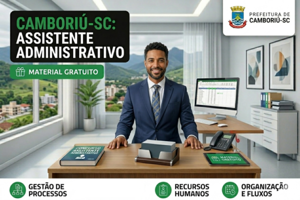 Camboriú-SC: Assistente Administrativo - Material Gratuito