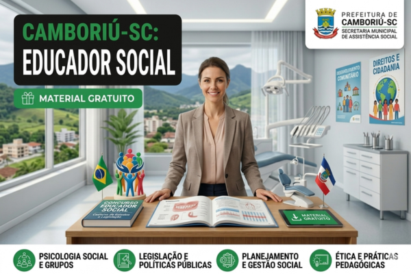 Camboriú-SC: Educador Social - Material Gratuito
