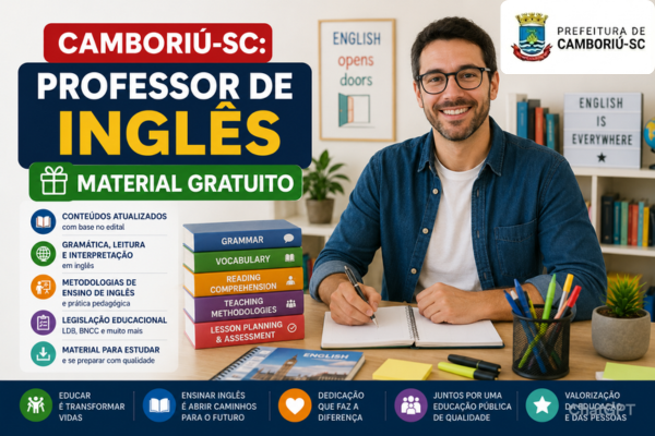 Camboriú-SC: Professor de Inglês - Material Gratuito