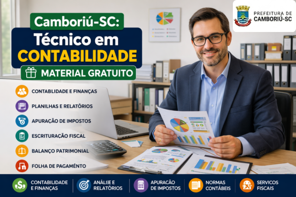 Camboriú-SC: Técnico em Contabilidade - Material Gratuito