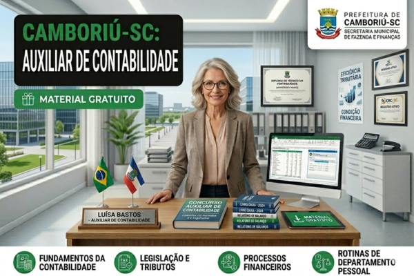 Camboriú-SC: Auxiliar de Contabilidade - Material Gratuito