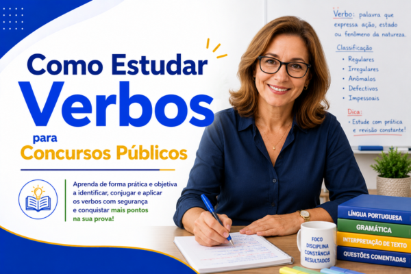 Como Estudar Verbos para Concursos Públicos