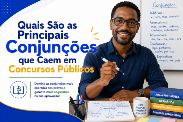 Quais São as Principais Conjunções que Caem em Concursos Públicos