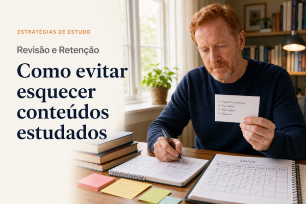 Como Evitar Esquecer Conteúdos Estudados