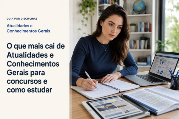 O que mais cai de Atualidades e Conhecimentos Gerais para Concursos e como Estudar