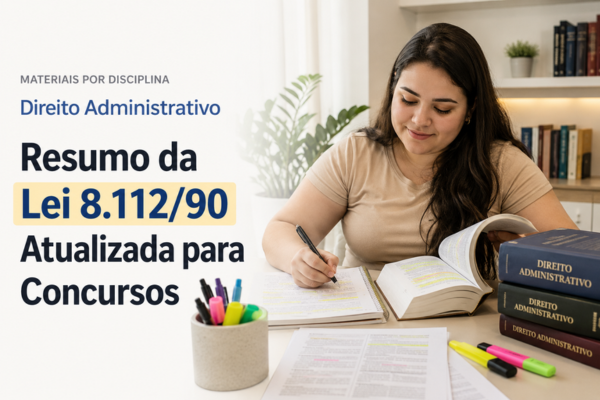 Resumo da Lei 8.112/90 Atualizada para Concursos