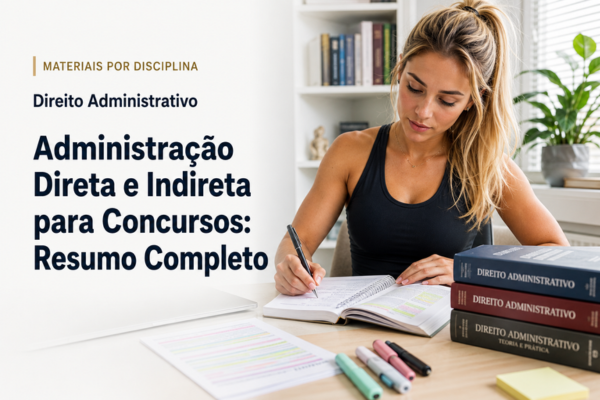 Administração Direta e Indireta para Concursos: Resumo Completo