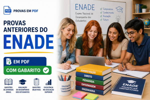 Provas Anteriores do ENADE em PDF com Gabarito