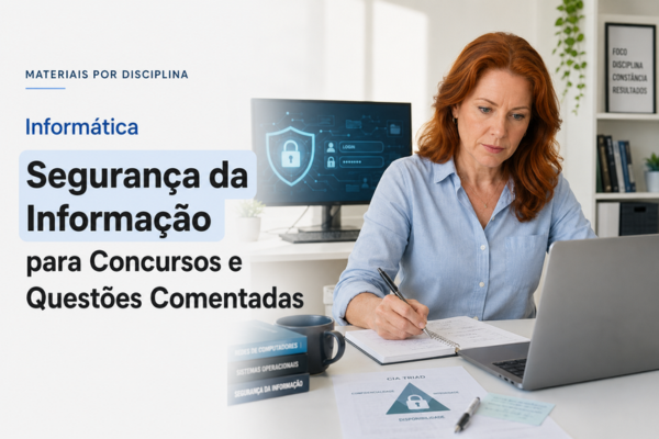Segurança da Informação para Concursos e Questões Comentadas