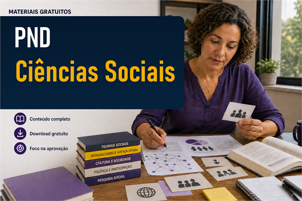 PND Ciências Sociais - Material Gratuito