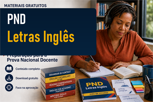 PND Letras Inglês - Material Gratuito