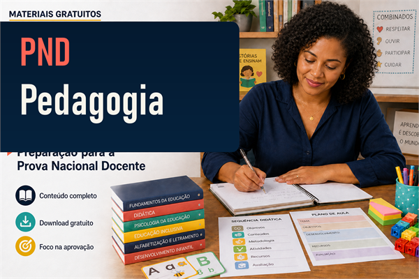 PND Pedagogia - Material Gratuito