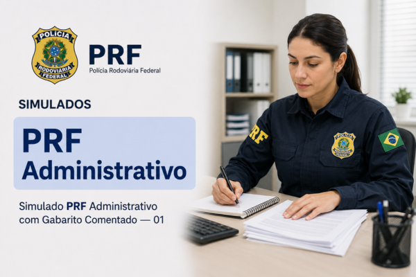 Simulado PRF Administrativo com Gabarito Comentado — 01