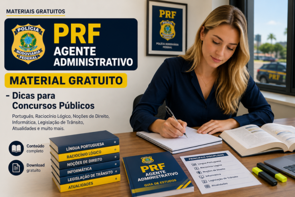 PRF Agente Administrativo - Material Gratuito