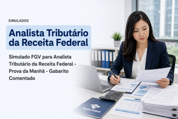 Simulado FGV para Analista Tributário da Receita Federal - Prova da Manhã - Gabarito Comentado