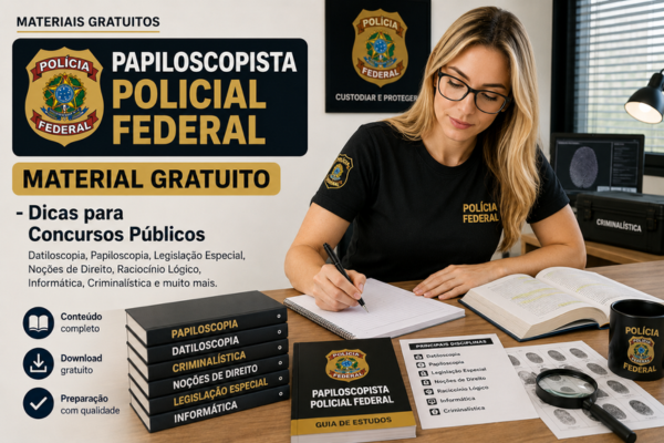 Papiloscopista Policial Federal - Material Gratuito